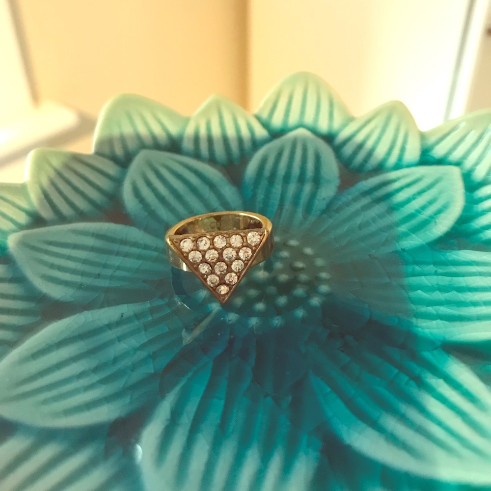 J Crew Triangle Ring